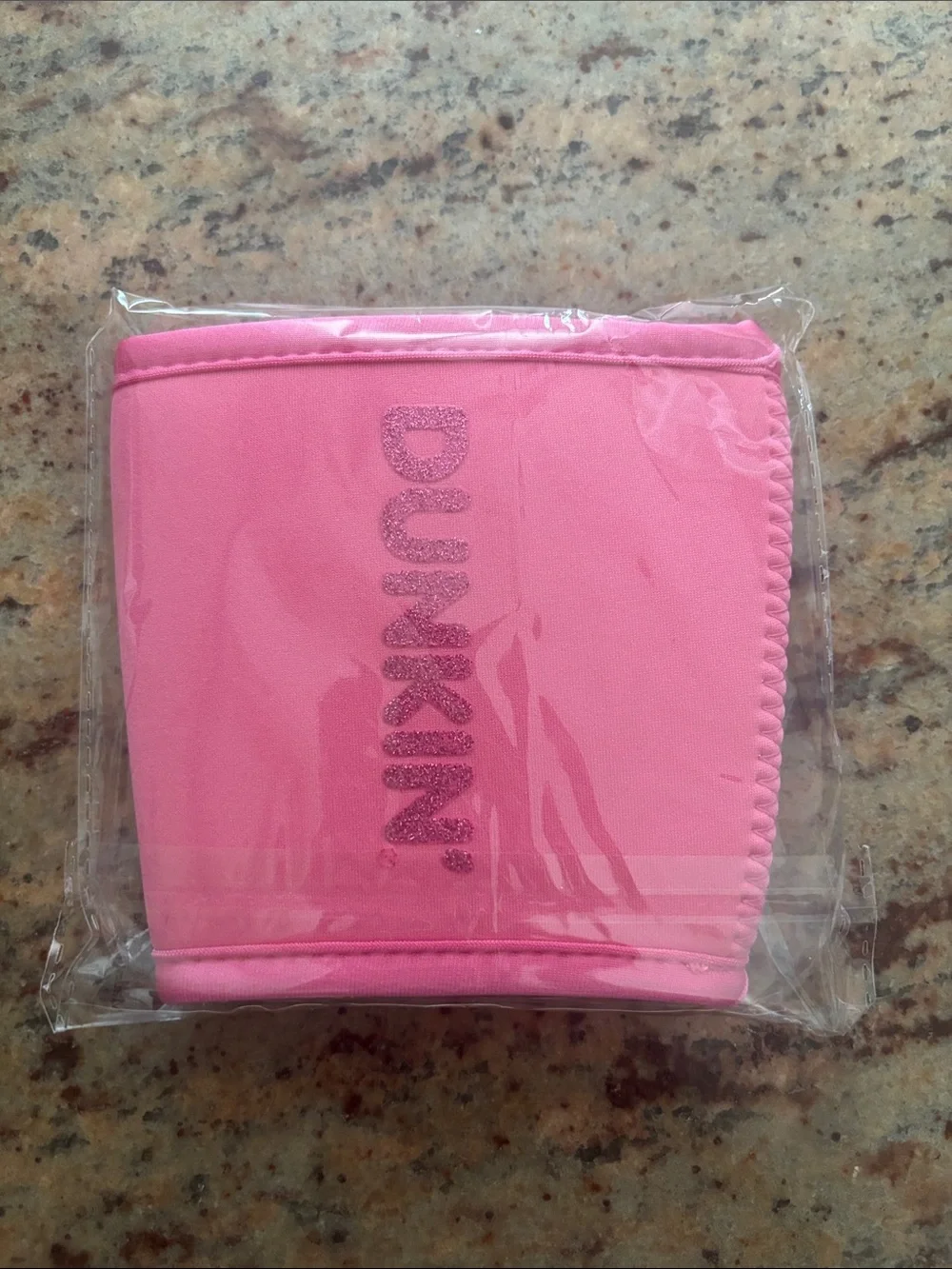 Dunkin' Pink Neoprene Coffee Cup Sleeve